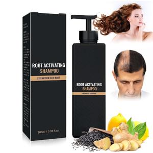 Root Activator Shampoo- Anti Hair Loss Treatment With Natural Regrowth Formula | Thickening & Nourishing For All Hair| Reduce Shedding,Smooths Hair,For Men & Women