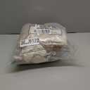 Farmhouse Knitted Mini Christmas Stockings: 12 Pack 7 Inch Earth Tones Neutral Cable Knit Fireplace Stockings, Rustic Cozy Hanging Xmas Stocking Decorations for Family Holiday Dcor, White Beige Brown