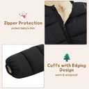 BFUSTYLE Toddler Winter Coats Hooded Infants Fleece Jacket Thickened Jacket for Baby Girls Boys 1-5T