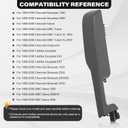 12472876 Front Driver Side Door Armrest Handle Compatible with 1999-2006 Chevy Suburban Silverado Sierra Tahoe Avalanche Escalade & GMC Yukon, Front Left Side Door Arm Rest with Handle, Light Gray