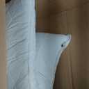 ZonLi Body Pillows for Adults, Quilted Long Pillow for Bed, Body Pillow with Removable Cotton Cover and Adjustable Memory Foam Filling, Full Firm Body Pillow for Side Sleeper, 20"x54" (Linen White)