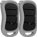 2 for Genie Garage Door Opener Remote for All Genie Intellicode Garage Door Openers, G3T-BX G3T-R 3-Button Intellicode Remote Replacement, Auto-Seek Dual Frequency (1997 to Present)