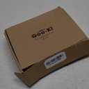 Goo-Ki 5'' (128mm) Hole Centers Antique Brass Cabinet Pulls, Accessible Luxury Zinc Alloy Din Cup Cabinet Pulls with Retro Style,6 Pack