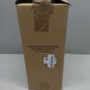 5 Pack Matte Black Door Handles, Keyless Interior Door Knobs, Privacy Door Lever Locksets for Bedroom Bathroom, Heavy Duty Square Door Lock (2.0lb), Reversible for Left&Right Handled Doors