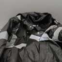 SKSAFETY High Visibility Reflective Jackets for Men, Waterproof Safety Jacket for Men with Pockets, Black Work Construction Coats for Winter Cold Weather,Medium, 1 Pack