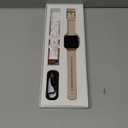 Smart Watch for Women Men (Answer/Make Calls) 1.83" HD 3 Bands Smartwatch Compatible Android iPhone Phones with Fitness Step Tracker/Heart Rate/Sleep Monitor, 120+ Sports IP68 Waterproof, Rose Gold