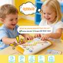 2 x Educational Toys for Kids 3-7 Years Old, Interactive Quiz Battle Game with 800 Questions, 2-Player Learning Toy, Montessori Brain Training, Autism Sensory Speech Therapy Gift for Toddler Boys Girls