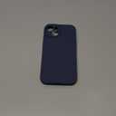 LOVE 3000 Designed for iPhone 14 Case, Premium Silicone with [Soft Anti-Scratch Microfiber Lining] Shockproof Protective Phone Case for Men Women Girls 6.1", Navy Blue