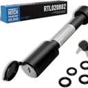 RETRUE Trailer Hitch Receiver Pin Lock, Suitable for 2 Inch Receiver, 5/8" Dia Hitch Lock for Securely Locking Trailer Hitch with Two Keys, Black