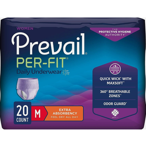 Prevail Per-Fit Protective Underwear, Medium, 20 Count
