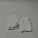 Lovely Care 4 Pack Muslin Burp Cloths 100% Cotton Muslin Cloths Large 20''x10'' Extra Soft and Absorbent Baby Burping Cloth - White