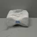 Everlasting Comfort Memory Foam Knee Pillow for Side Sleepers  Sciatica Pain Relief Pillow, Removable Strap Support  Leg Pillows for Sleeping Alignment, Knees, Back & Hip Cushion (Standard, White)