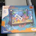 Jorumo Fish Tank Building Block, Lighting Aquarium Building Sets for Adults and Kids Including Ocean Jellyfish, Dolphin, Turtle, Crab, Animal Building Toys for Boys Age 12+, 725pcs