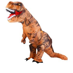Lulu Home Halloween Dinosaur Costume T-Rex Inflatable Costume for Adult
