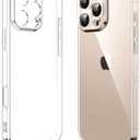 Shamo's Clear TPU Case for iPhone 16 Pro  Ultra Slim, Shockproof, Anti-Yellowing, Scratch-Resistant, Wireless Charging Compatible, Precise Cutouts, Enhanced Grip  Transparent (for iPhone 16 Pro) (For iPhone 16 Pro)