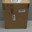 JOLOSK White Bathroom Trash Can, Stylish 1.32 Gallon/5 Liter Waste Basket for Living Decor, Bathroom, Office,Party,Room,Kitchen