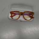 Madison Avenue Oversized Blue Light Blocking Glasses for Women Fashion Blue Light Blockers Anti Eyestrain & UV Protection Computer Eyeglasses (Orange Demi)