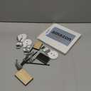 Geetery 3 Pcs Snowman Decor Winter Table Decorations Snowman Wooden Centerpieces for Tables Indoor Rustic Wooden Block Sign Tabletop Decoration for Home Kitchen Office(Classic)