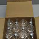 Gozelux LED Edison Light Bulbs, 12Pcs Vintage 6 Watt, Equivalent 60W Incandescent Light Bulbs, E26 Medium Base Dimmable Decorative Antique Filament Light Bulbs with 90+ CRI, Cool White 4000K