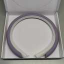 Frani Nappa Leather Steering Wheel Cover,Universal Fit 15 Inch-Premium Non-Slip Breathable Comfort Grip for Cars Trucks SUVs,Anti-Slip Durable Interior Upgrade Light Purple