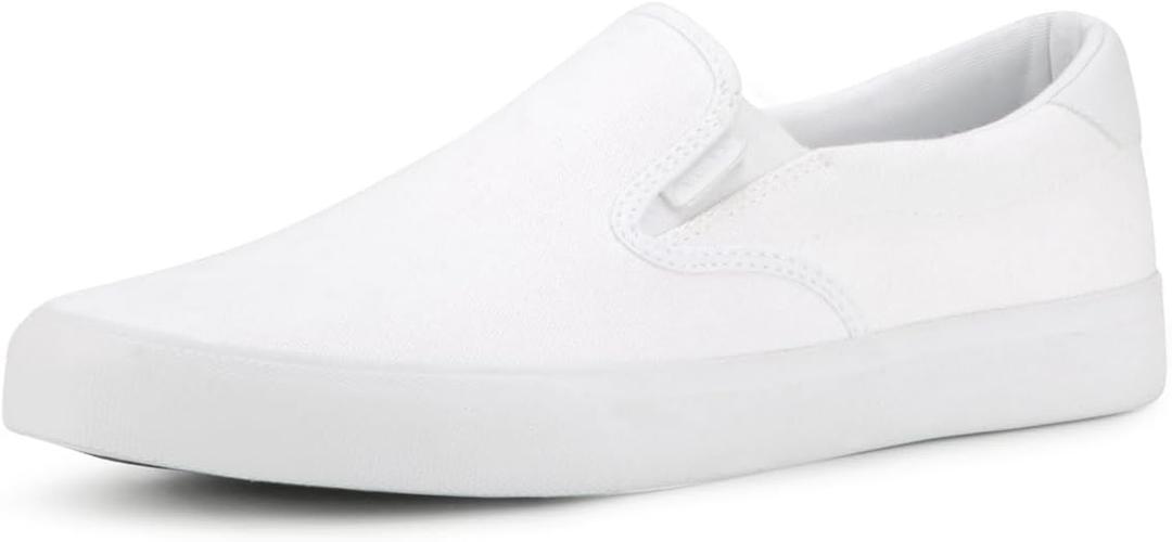 Lugz Men's Clipper Sneaker (9.5, White)