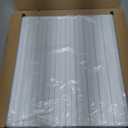 Art3d Slat Wall Panel, 3D Fluted Textured Panel 12-Tile 19.7 x 19.7in. - White