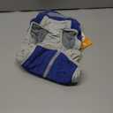 Lelepet Dog Coat Warm Dog Winter Coat Waterproof Dogs Jacket with Harness Built in Reflective Pet Fleece Vest Zip-Up Cold Weather Coats for Medium Dogs Turtleneck & Windproof Coats Dachshund Blue M