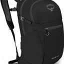 Osprey Daylite Plus Commuter Backpack Lightweight, Everyday Pack with Laptop Sleeve and Water Bottle Pockets Ideal for Work, School, and Travel with Versatile Storage Options, Black