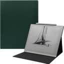 Magnetic Case for Onyx Boox Tablet Go 10.3 ePaper E Ink - Ultrathin Lightweight PU Leather Smart Folding Stand Cover with Auto Sleep/Wake (Green)