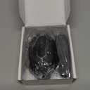 UHURU Wireless Gaming Mouse Up to 12000 DPI, Rechargeable USB-C Wireless Mouse with 7 Buttons 7 Dynamic LED Color Ergonomic Programmable MMO RPG for PC Laptop, Compatible with Windows Mac