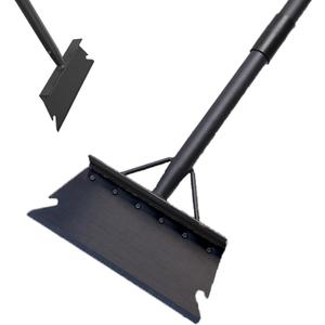 Garden Cleaning Shovel 59 Inch with Adjustable Handle, Multifunctional Cleaning Shovel Garden Tool Floor Scraper Outdoor Spade for Scraping, Weeding, Lawn Edging