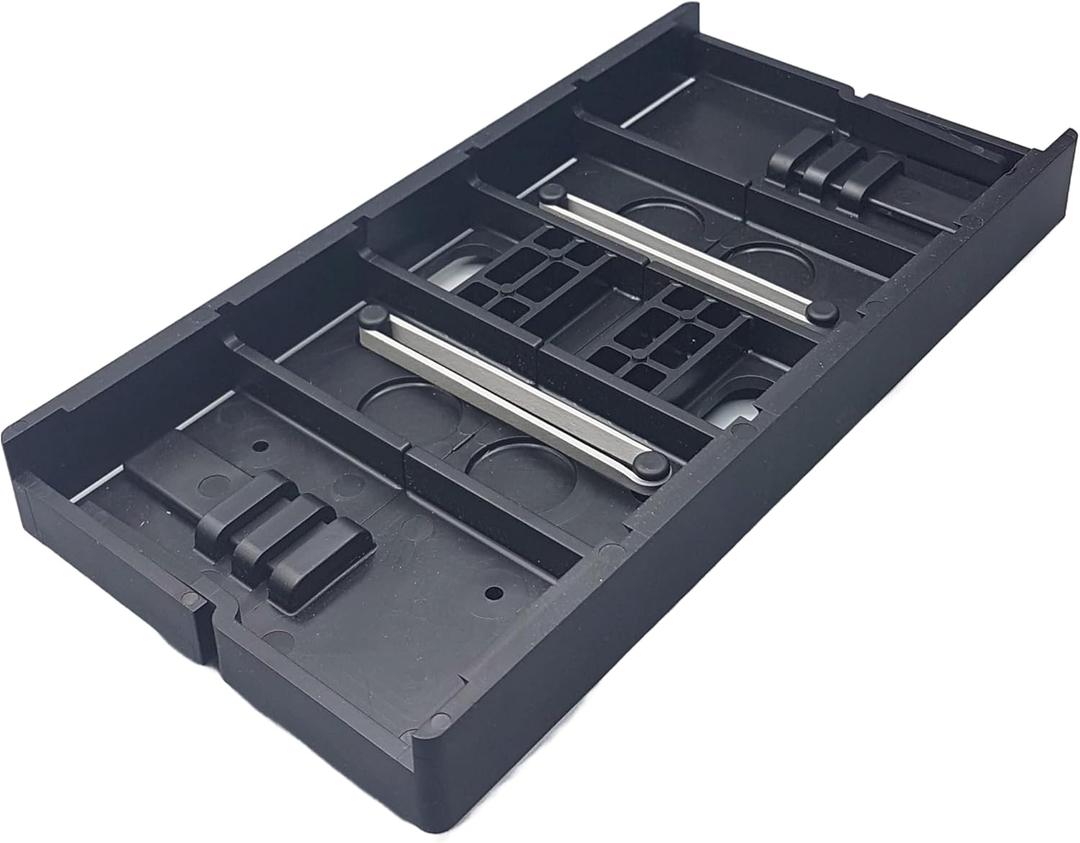 Tissuefoot - The Ultimate Tissue Box Holder: Convenient Access for Home, Office, Car, Classroom & More - Dishwasher Safe- Sturdy, Rectangular and Stylish Stabilizer! (Black)