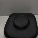 Foeran Travel Hat Case For Cowboy Panama & Fedora Hat, Waterproof & Crush Proof Cowboy Hat Box Wide-brimmed Hats Storage Holder Hat Carrier - Large, Black