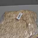 Pioggia Round Vinyl Fitted Tablecloth with Flannel Backing Elastic Table Cloth Waterproof Oil-Proof Plastic Table Cover Best for 57"-65" Round (Weave)