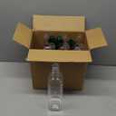 Yopay 8 Pack 32OZ Plastic Empty Bottles with Cap, Long Neck Wine Bottles for Liquor BPA-Free, Reusable Beer Soda Olive Oil Bottle, Leakproof Container for Juice Shaved Ice Flavoring Syrup