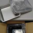 BEAMNOVA Outdoor Trash Can Black Indoor Stainless Steel Commercial Garbage Can Industrial Garbage Enclosure Inside Cabinet with Lid Waste Container, Black, 25 * 25 * 68 cm / 9.8 * 9.8 * 26.8 in