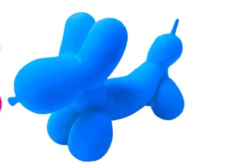 JA-RU Stretchy Balloon Dog Toy, Irresistible Squish Super Stretchy & Twisty Toys for Kids. Animal Squeeze Party Favor. Sensory Stress Relief Fidget Easter Basket Stuffers.