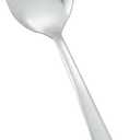 Winco 18/0 Stainless Steel Dinner Spoons, Set of 12, Windsor pattern,Silver