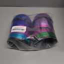 Jumbo Plastic Metallic Easter Eggs for Easter Basket Hunt Egg Party Classroom Prize Supplies and Filling Treats