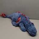 Weighted Dragon Stuffed Animal, Soft and Sturdy Weighted Stuffed Animals for Kids and Adults, Medium Blue Dragon Stuffed Animal(35.4" 5Lbs)