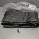 Insulated Magnetic Door Curtain for Winter, Thermal Door Cover with Triple-Layer Oxford Fabric, Windproof Cold Draft Blocker, Energy Saving Waterproof Curtain for Indoor Outdoor (Fit Door 30*82 Screen:33*84, Gray)