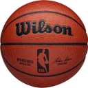 WILSON NBA Authentic Indoor/Outdoor Basketball - Brown, Size 3-22"