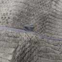 OEKO TEX Bath Towel, Polyester , Grey, 90x180cm