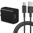Fast Charger with 6Ft USB TypeC&Micro USB Cable for Charging AllNew Fire 6 HD 7 8 10/Fire Max 1113th Gen/Fire HD 7 8 10Plus/Kids Edition Kids Pro/All EReader,Oasis,Paperwhite/Samsung Galaxy Tab A