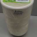 Homestockplus 32 Oz Deep Paper Bowls [100 Pack] - Large Disposable Soup Bowls Heavy Duty, Leakproof Compostable Bowls for Ramen, Chili, Salad, Microwave Safe Commercial Containers (White)