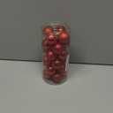 24Pcs Christmas Balls Ornaments for Xmas Tree - Shatterproof Christmas Tree Decorations Medium Hanging Ball Blue 2.5in x 24 Pack, Red