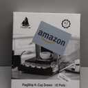 Flagship Coffee Pod Storage Drawer, Organizer for Keurig (42 Pods, Iron)