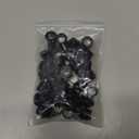 Auvotuis 1/2 Inch Round Snap Bushing Black Nylon Snap in Cable Hose Bushing Grommet Protector