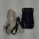 Solar Light Rope Outdoor Waterproof, 39ft 100 LED Solar Tube Fairy String Lights Copper Tube Wire String Lights for Indoor Garden Party Patio Lawn (Warm White)