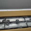 Black Crystal Chandeliers for Dining Room，18-Lights L46 Inch